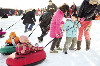 元旦休闲文化消费旺-陶然亭公园,北京市民,文化
